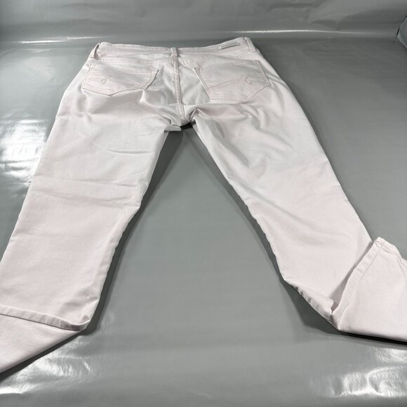 Denizen Levis Denim Stretch Jeans Low Rise Jeggings Straight Women White - Picture 16 of 16